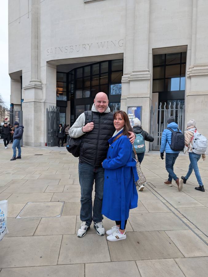 Chris & Sarah — National Gallery, London