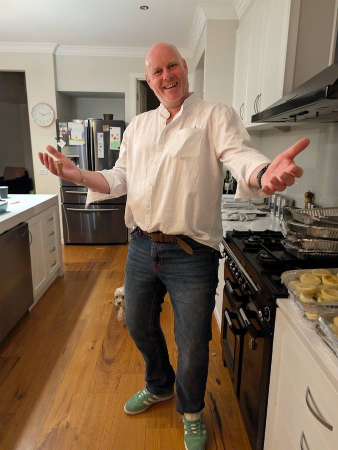 Chef Chris in action 🍳